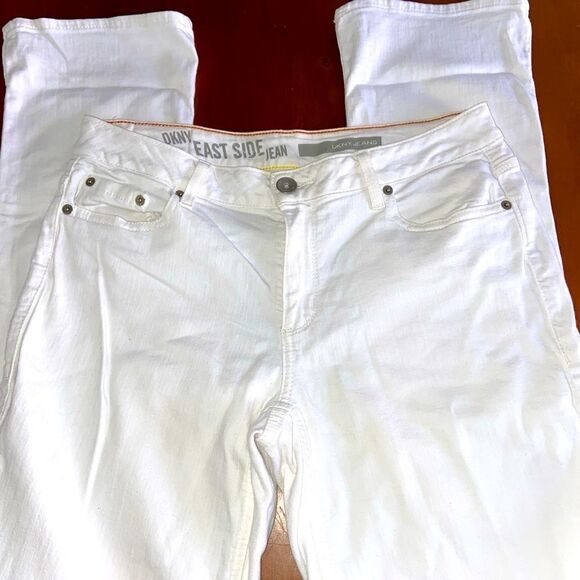 DKNY white denim east side edition jeans - Picture 1 of 6